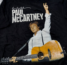 Paul McCartney On the Run 2011 T-Shirt XL Mens Black