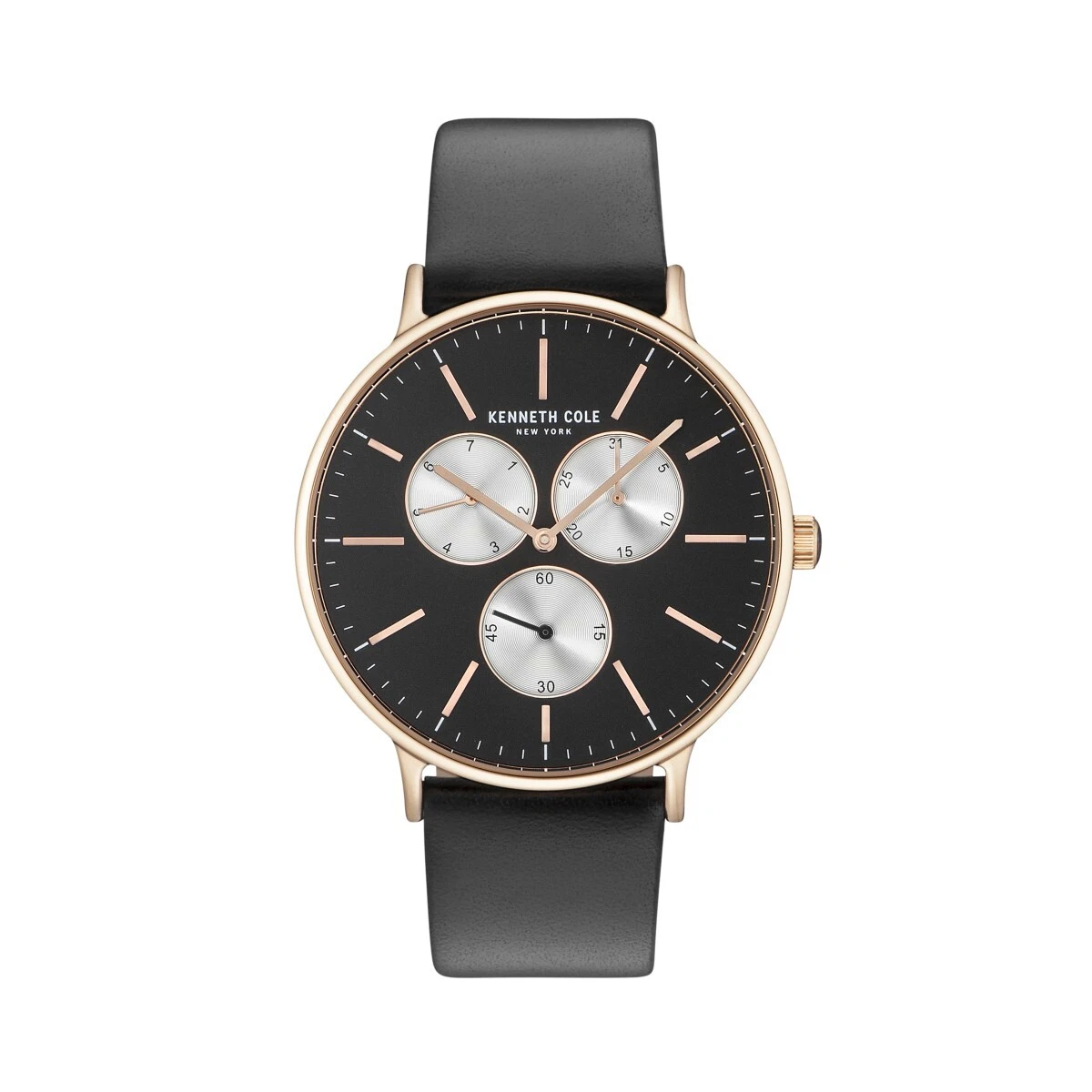 Orologio Kenneth Cole Uomo | Analogico Quarzo Con Cinturino In Pelle | KC14946005 | 30m Resistenza All'acqua | Sport Elegante - 3