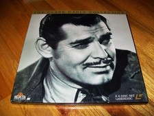 THE CLARK GABLE COLLECTION 4-Laserdisc BOXED SET EXCELLENT CONDITION VERY RARE 