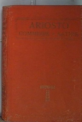 Ariosto KOMÖDIEN UND SATIRE Italienisches Verlag 