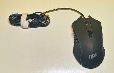 1byone Gaming Mouse 6 Tasten, LED-Beleuchtung, gebraucht guter Zustand