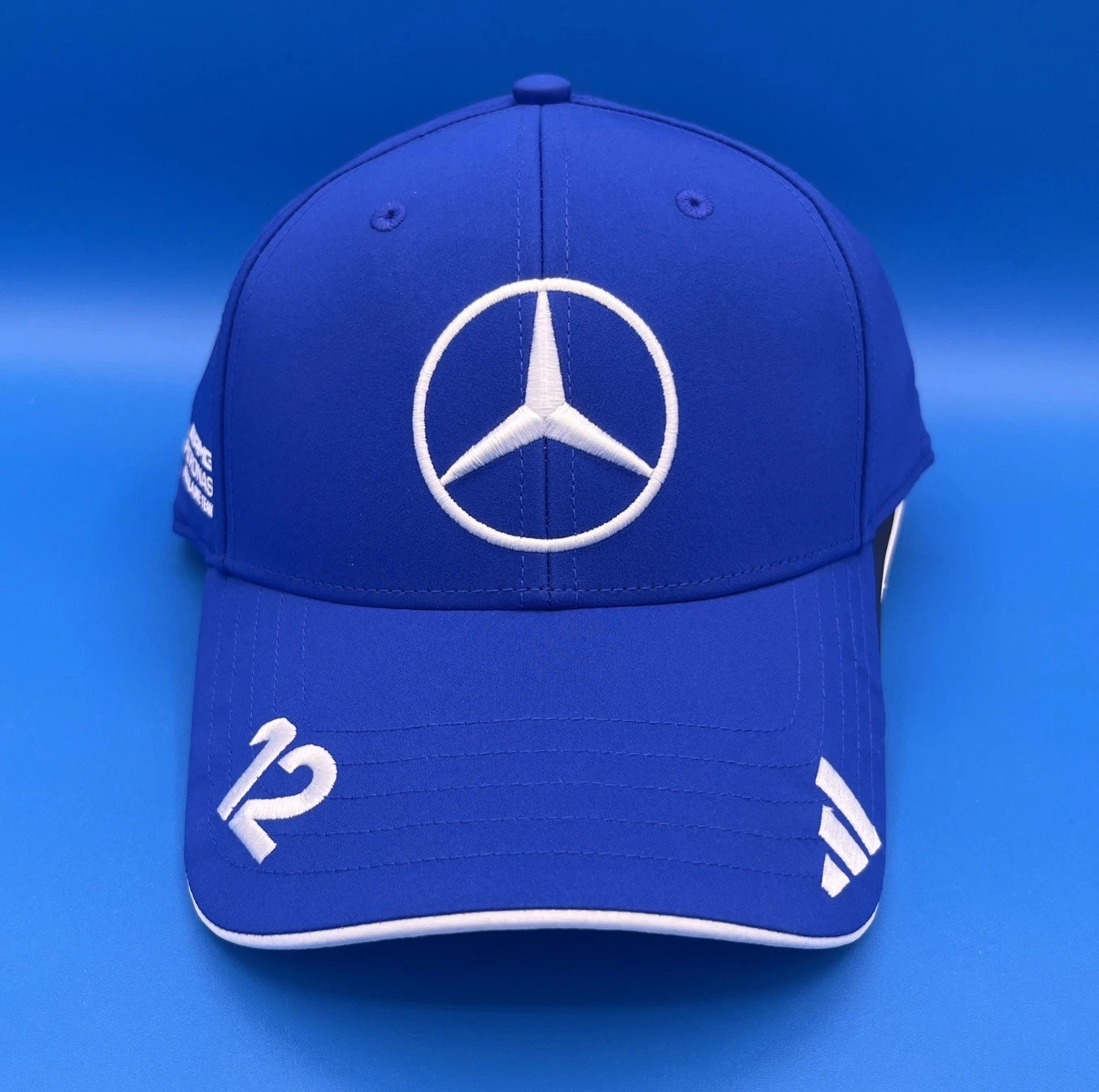 Adidas Mercedes AMG Petronas Formula One Team Kimi Antonelli Cap Hat Blue JZ6713