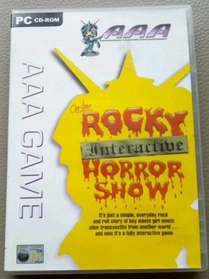Rocky Horror Show Interaktives PC CD-ROM Abenteuerspiel (1999).  Gut. 