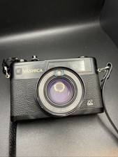 Yashica Electro 35 GX 35mm Rangefinder Film Camera 40mm f/1.7 Lens Black Case