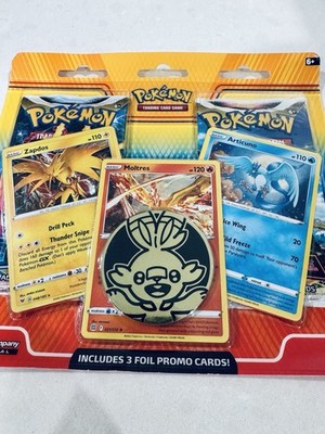 Pokemon Enhanced 2-pack Blister Pack Articuno Zapdos Moltres Sealed