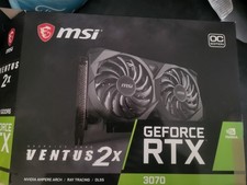 MSI Geforce RTX 3070 Ventus 2x 8GB OC Edition Grafikkarte GDDR6