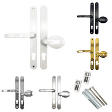Universal Offset Lever/Pad Door Handle 92mm/62mmPZ 264mm Screw Centres