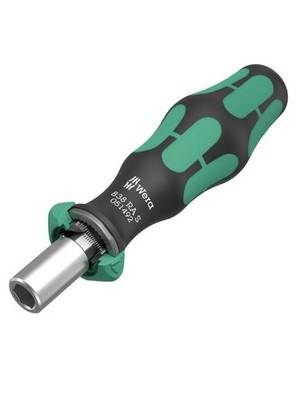 Wera 05051492001 838 RA S Bits Handhalter mit Ratschenfunktion 1/4, 1/4 x 102 mm