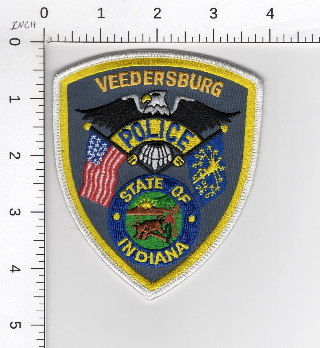 25+ Single Patch Collectible Indiana Police Patches for sale