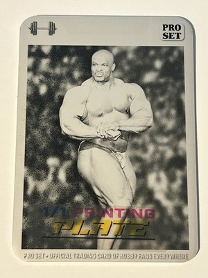 2024 Leaf Collective Multi Sport RONNIE COLEMAN Bodybuilding Printing Plate 1/1