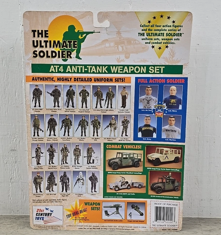Juego de armas antitanque Ultimate Soldier AT4 de colección siglo XXI - nuevo sellado Foto 2 de 4