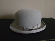 Stetson Bowler Fur Hat Size 7 3/8