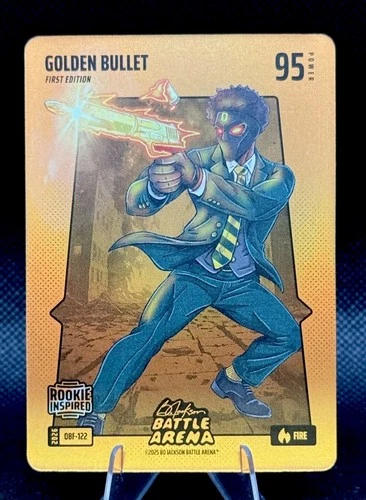 2026 Bo Jackson Battle Arena Orange Battle Foil Golden Bullet 'Matthew Golden'