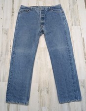 Vintage Levis Jeans Mens Fits 41x33 Denim 501xx STF USA Made (Tag 46x38)