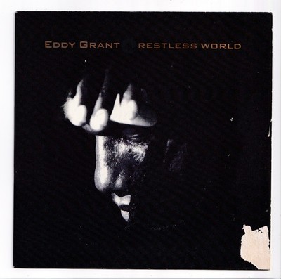 (AO813) Eddy Grant, Restless World - 1990 - 7 inch vinyl