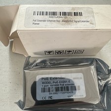 PoE Extender Repeater,1 Port Supported 10/100Mbps 15W Comply with IEEE 802.3af P