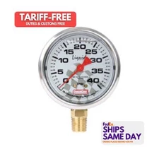 Quickcar 56-0041, One Chrome Steel 0-40 Liquid Head Only Performance Racing Part