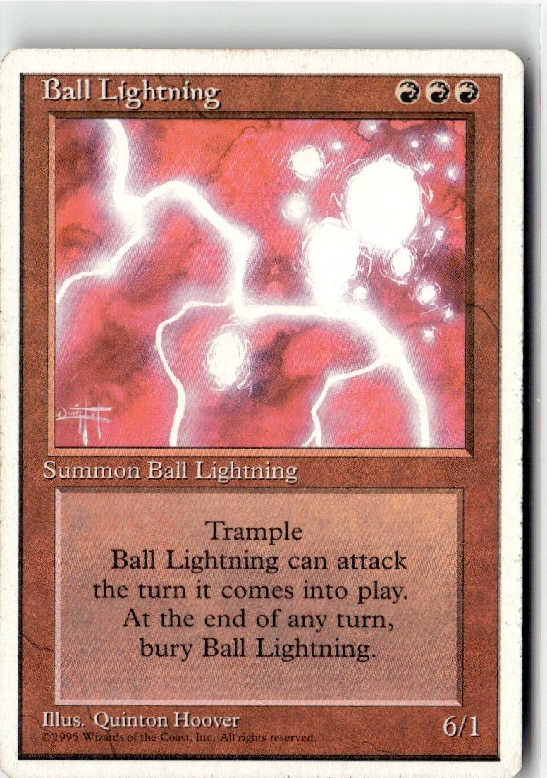 Magic Ball Lightning MP Fourth Edition