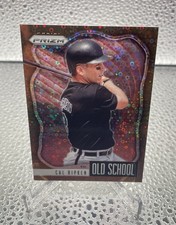 2021 Panini Prizm #OS9 Cal Ripken Jr Old School Bronze Donut Circles Prizm /40