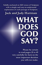 What Does God Say?, Hartman, Jack and Judy