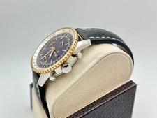 Breitling Navitimer U13324 41mm Black Dial 18K Rose Gold Steel Box Paper 5