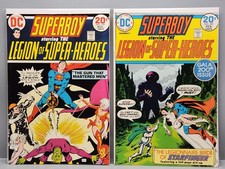 Superboy:Starring the Legion of Super-Heroes 199 200 DC 1973-74/Free Shipping