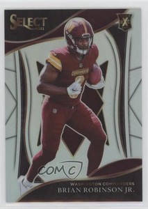 2021 Panini Select 2022 XRC Prizm Brian Robinson Jr #410