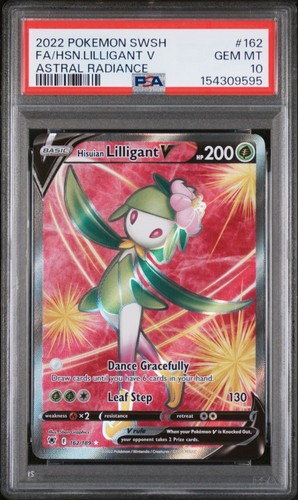 Hisuian Lilligant V graded PSA 10 for sale on eBay