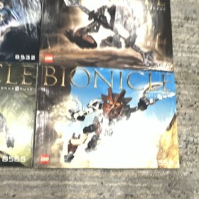 LEGO BIONICLE Instruction Manual Booklet Lot of 6: 8591 8592 8532 8566 8568 8567