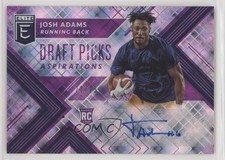 2018 Panini Elite Draft Picks Aspirations Purple 20/25 Josh Adams #261 Auto 1u6