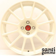 4 CERCHI IN LEGA FIAT 500 ABARTH SS ORIGINALI 7 X 17 " BIANCO 5741442 NUOVI