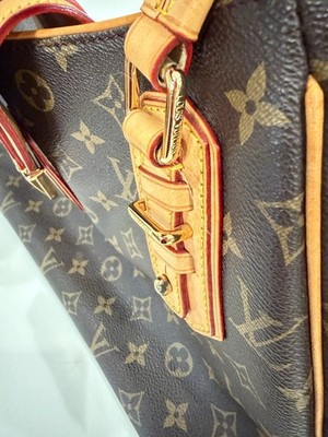 LOUIS VUITTON LV GHW Griet Shoulder Bag TH0068 Monogram Brown | eBay