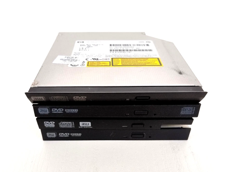Lotto 4 Masterizzatori Dvd Cd RW Rewritable Drive HP Philips Hitachi Usati - Immagine 4 di 4