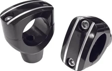 Harddrive Black Handlebar Risers 2in for 1in Bar Harley Breakout 114 18-20