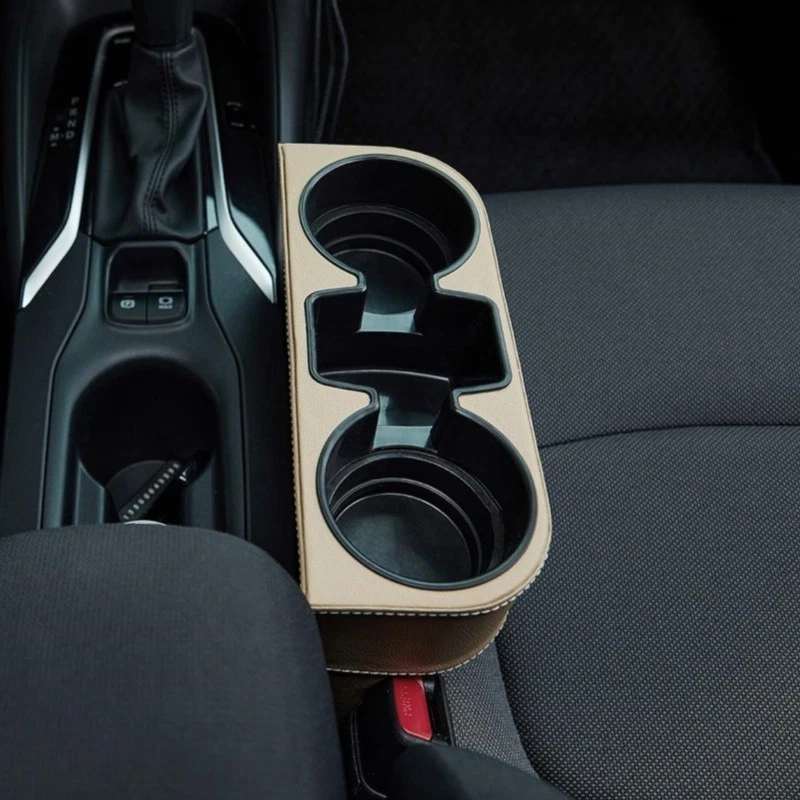 Organizador universal de almacenamiento de relleno de huecos para asiento de coche con soporte para teléfono Foto 3 de 4