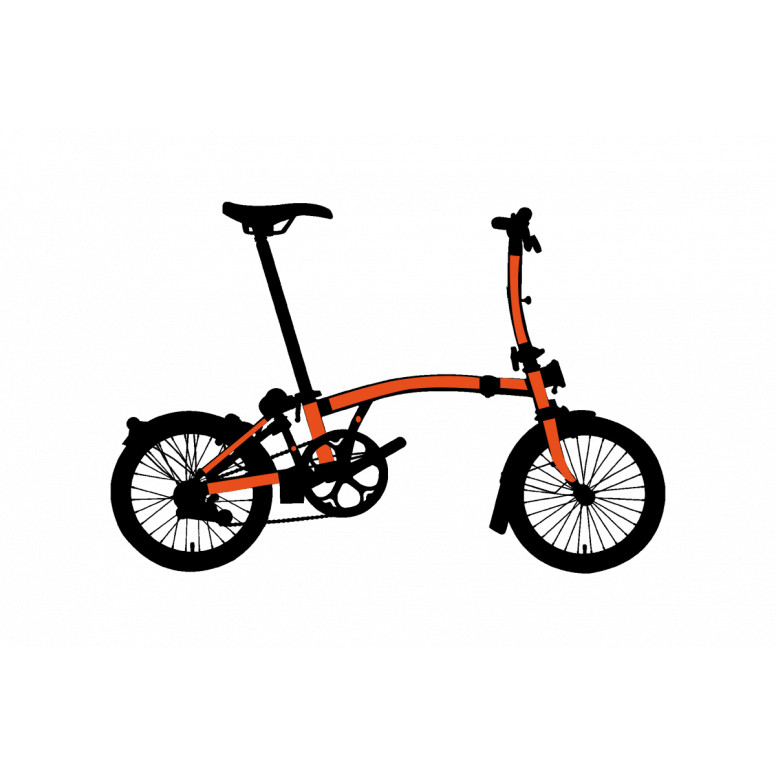 Велосипедный щиток - Полный комплект Brompton Gloss 14990₽
