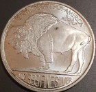 Buffalo Indian Head  1 troy oz. .999 Silver Round T318