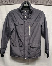 Zara Boys Gray Ski Jacket Size 9-10 Medium We...