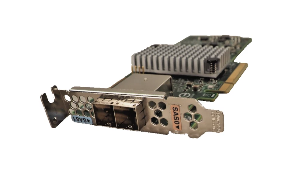 ORACLE 7085208 LSI SAS9300-8e 12Gbps External HBA Controller Bus Card - Image 2 of 3