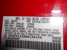 Driver Lower Control Arm Front Coupe ZX2 Fits 98-03 ESCORT 460799