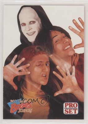 1991 Pro Bill & Ted's Most Atypical Movie Set William Sadler Keanu Reeves 0b0g