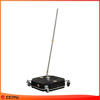 #ad #ad 16quot; Pressure Washer Surface Cleaner with 4 Wheels 2 Extension Wands Black $67.44
