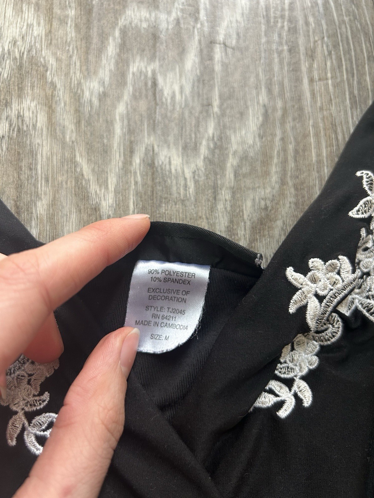 Studio Donatella Black Lace Babydoll Top Sz M 90s Dark Coquette Whimsigoth Fairy