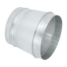 PATIKIL 9" to 8" Galvanized Steel Round Duct Reducer HVAC Ventilation