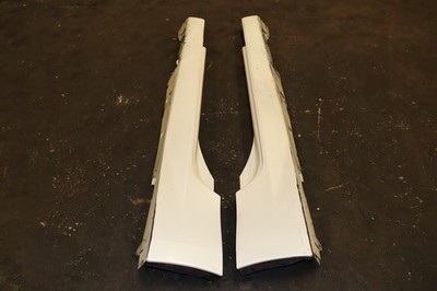 2009-2020 Nissan 370z Coupe OEM Right RH & Left LH Side Skirts QAB paint Code