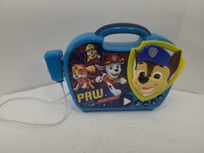 Paw Patrol Sing Along Boombox Radio With Speaker  Microphone  Used