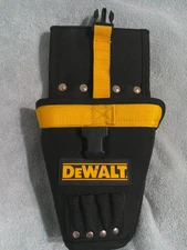 DeWalt D5120 Heavy Duty Cordless Drill Holster Tool Belt Pouch w/Bit Holder *EX*