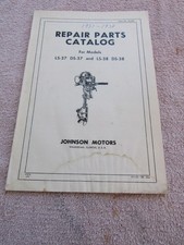 Johnson antique outboard motor ORIGINAL facto...