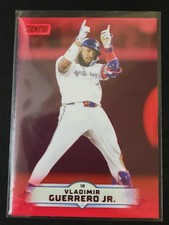 2025 Topps Stadium Club Vladimir Guerrero Jr. #174 Red Foil Blue Jays