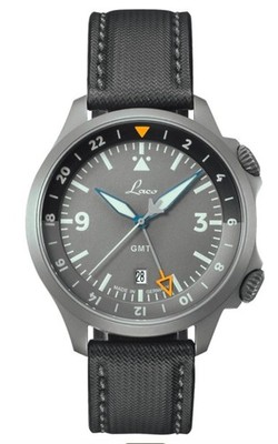 Laco Frankfurt GMT GRAU 43 mm